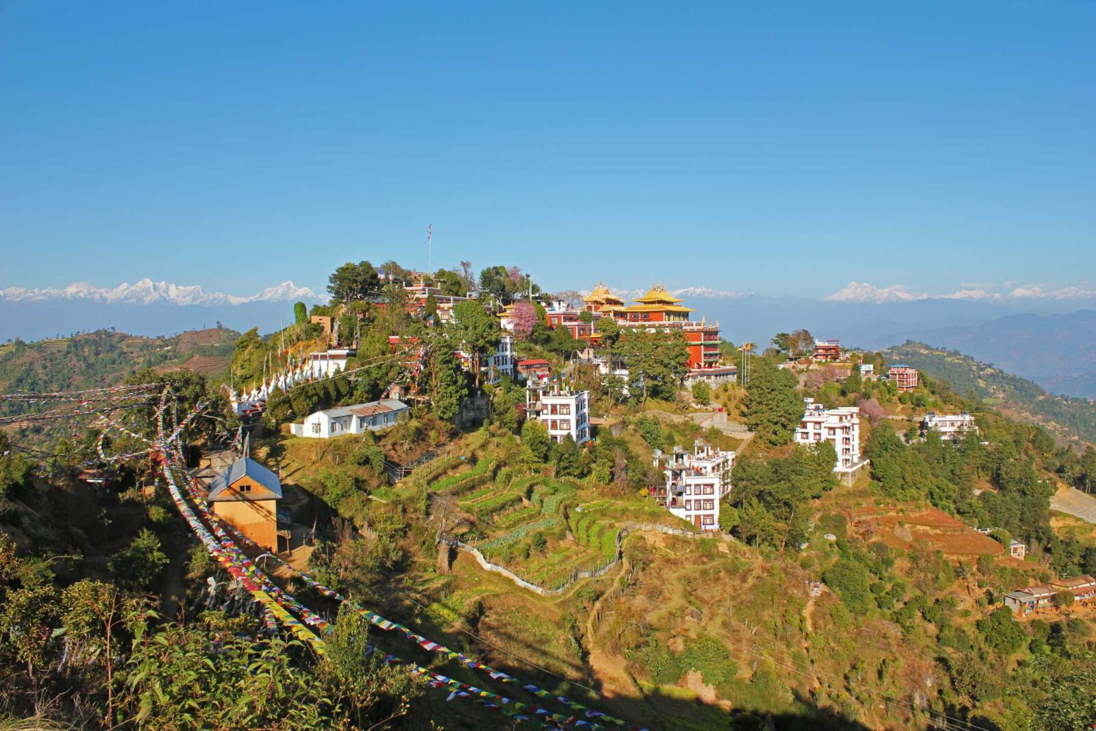 view of namobuddha monastery