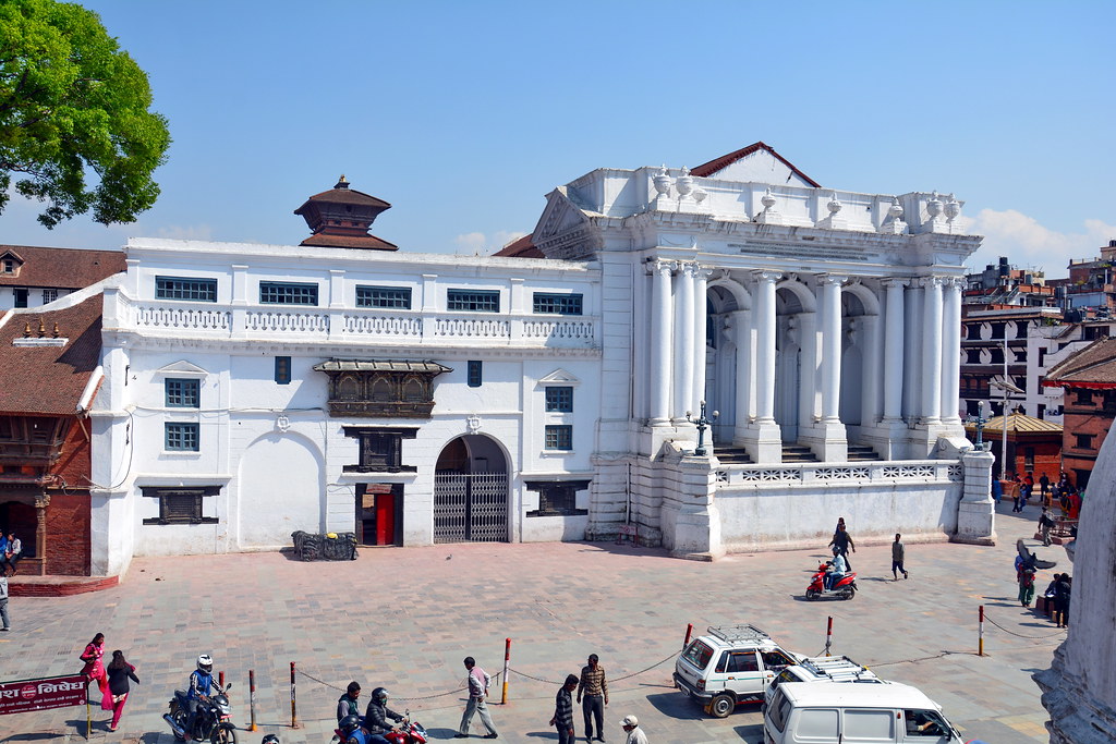 Hanuman Dhoka of Gaadi Baithak of Kathmandu Durbar Square came to its original structure after the eartquake